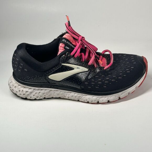 Brooks Womens Glycerin 16 Running Shoes Black 1202781B070 Lace Up Low Top 7 B - Picture 11 of 16